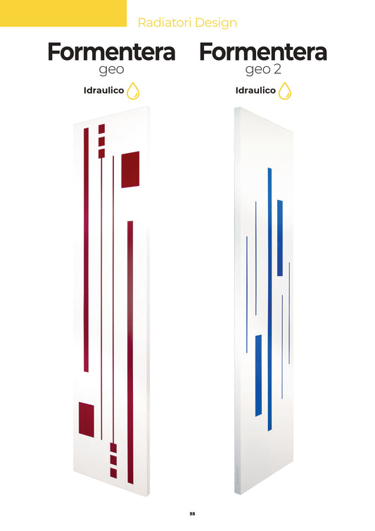 Radiatore di Design Formentera Geo 1 -2 (LEGGI NELLA DESCRIZIONE)