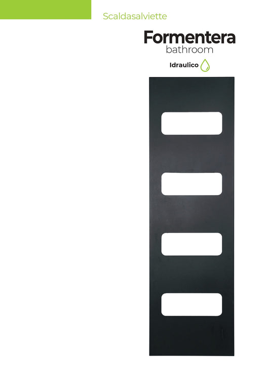 Radiatore di design termoarredo modello FORMENTERA BATHROOM (LEGGI NELLA DESCRIZIONE)