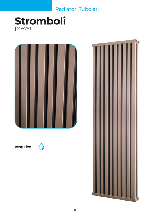 Radiatore termoarredo Stromboli power versione 1 (LEGGI NELLA DESCRIZIONE)