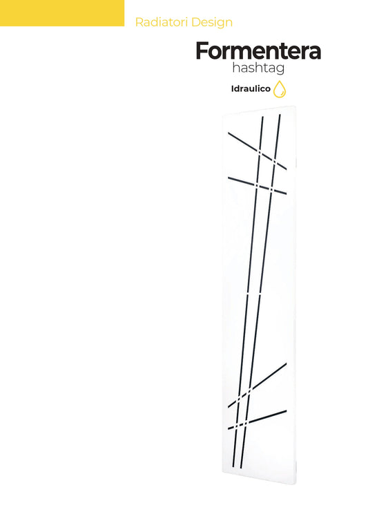 Radiatore di Design Formentera Hashtag (LEGGI NELLA DESCRIZIONE)